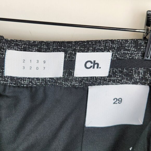 CH. Chapter High Rise Tweed Trouser Shorts sz 29 *DIY cutoffs see pics* - Picture 8 of 12